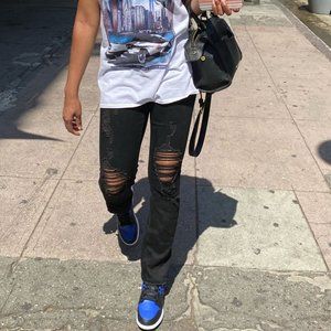 Distressed Jeans